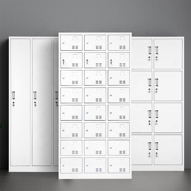 HUIYANG steel Door Metal Locker Storage Cabinet Steel Storage Cabinet 2 doors lockable metal lockers for 2 person