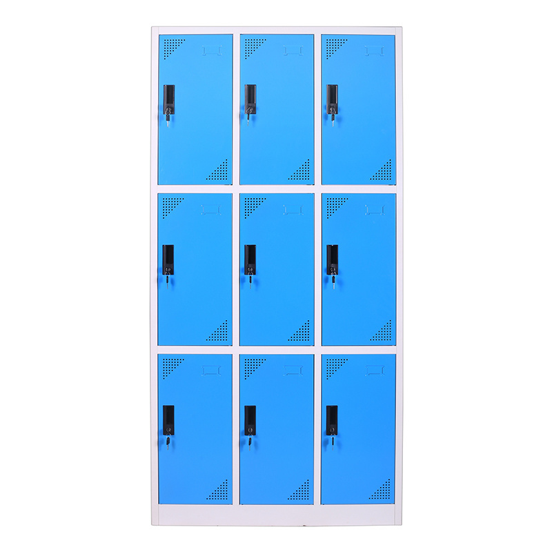 HUIYANG steel Door Metal Locker Storage Cabinet Steel Storage Cabinet 2 doors lockable metal lockers for 2 person