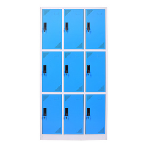 HUIYANG steel Door Metal Locker Storage Cabinet Steel Storage Cabinet 2 doors lockable metal lockers for 2 person