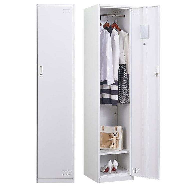 gym wardrobe office staff furniture used cupboard almirah price  sport storage stainless cabinet metal steel single door locker