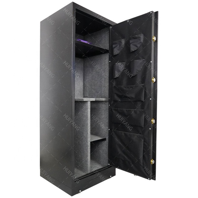 Concealment Gun Safe Metal Weapon Furniture Wall-mounted Metal Cabinet For Placing Long Guns