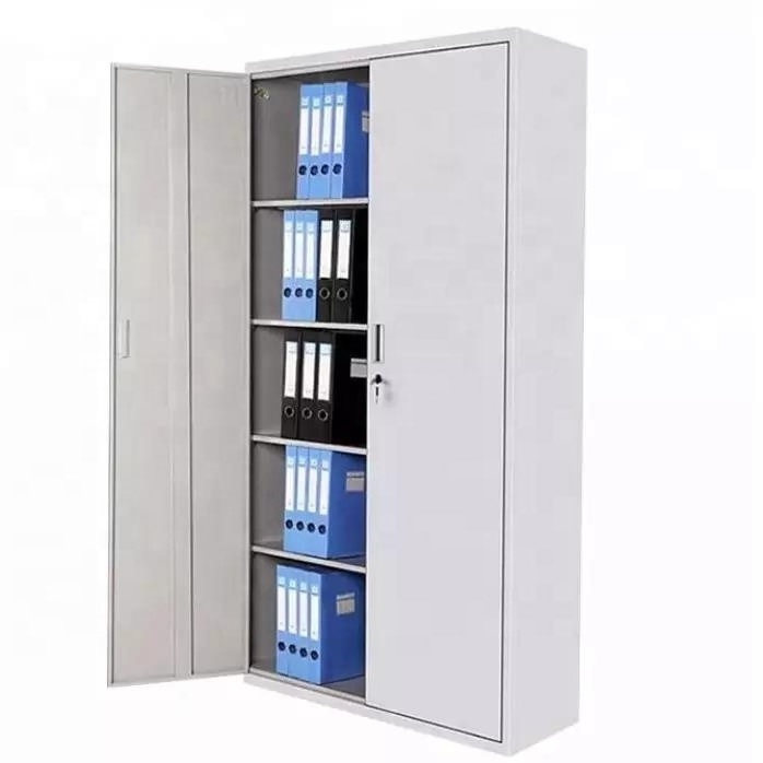 Hot Sale Office Furniture File Cabinet Manufacturers Metal 2 Door Cupboard Steel Storage Locker Iron Cabinet