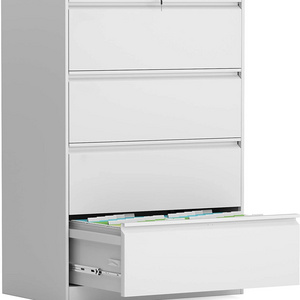 HUIYANG Office Furniture 4 Drawer File Cabinet Lateral Cabinet Metal Steel 4 Drawer File Cabinet