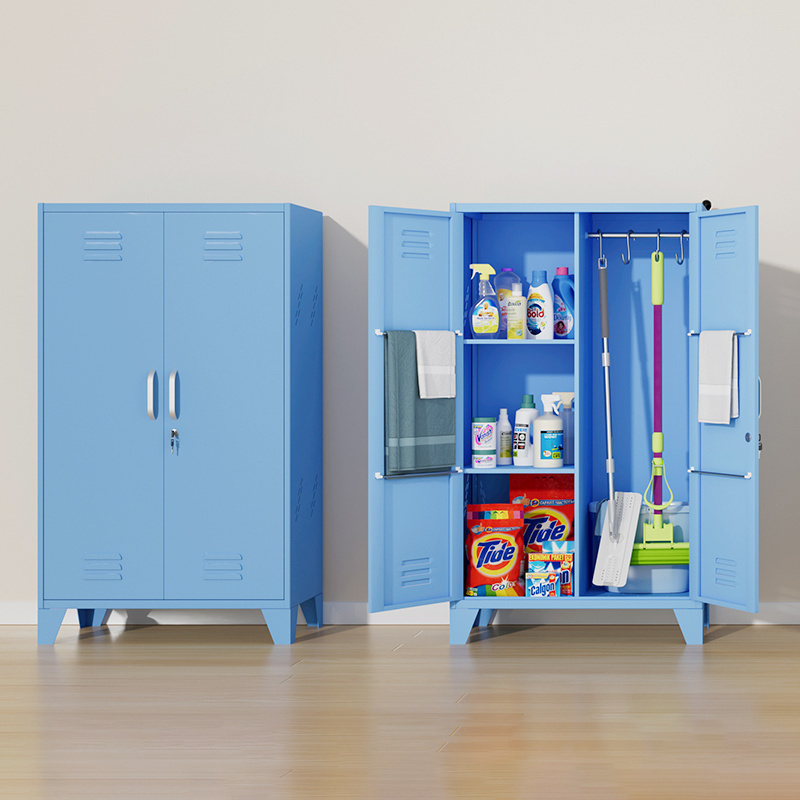 Cleaning Cabinet Hygiene Tools Storage Locker Single And Double Door Cleaning Cabinet Anti Rust