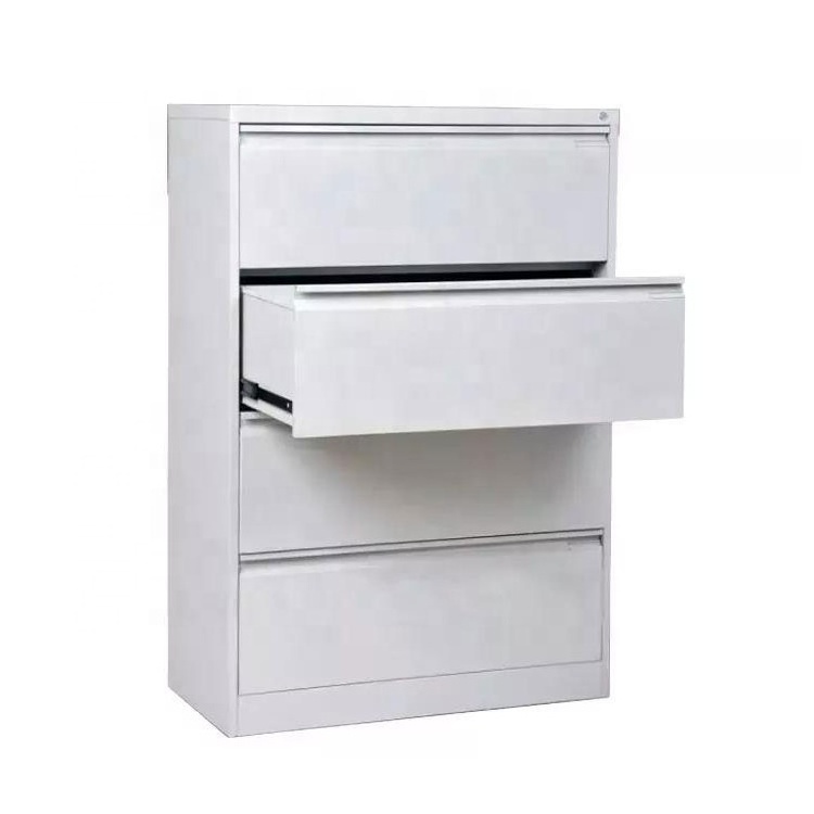 HUIYANG Office Furniture 4 Drawer File Cabinet Lateral Cabinet Metal Steel 4 Drawer File Cabinet