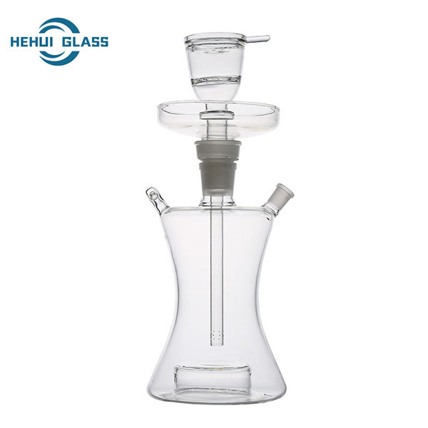 Wholesale LED Fruit DIY Flavor Glass Shisha Hookah Double Accessories Bowls And Charcoal Holders With Leather Carry Bag