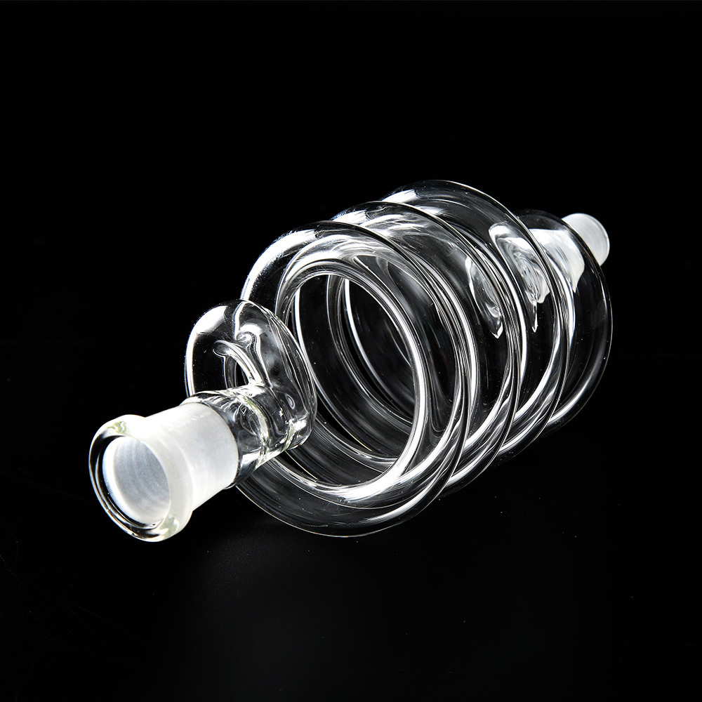 Low MOQ Spiral Glass Part for LED Hookah Shisha Twirl Smoking Accessory with Free Shape Hookah Hose Hookah Parts Accessories