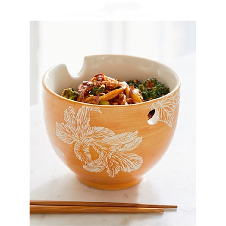 Asian hot sale custom printed ramen bowls noodle bowl with chopsticks