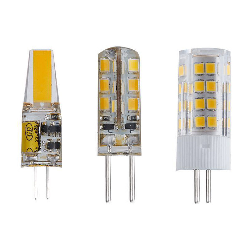 Energy Saving COB G9 LED Bulb Dimmable G9 Bi-pin Base 2W Mini Light Warm White 3000K 6500K Chandelier Lighting