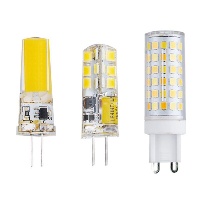 Energy Saving COB G9 LED Bulb Dimmable G9 Bi-pin Base 2W Mini Light Warm White 3000K 6500K Chandelier Lighting