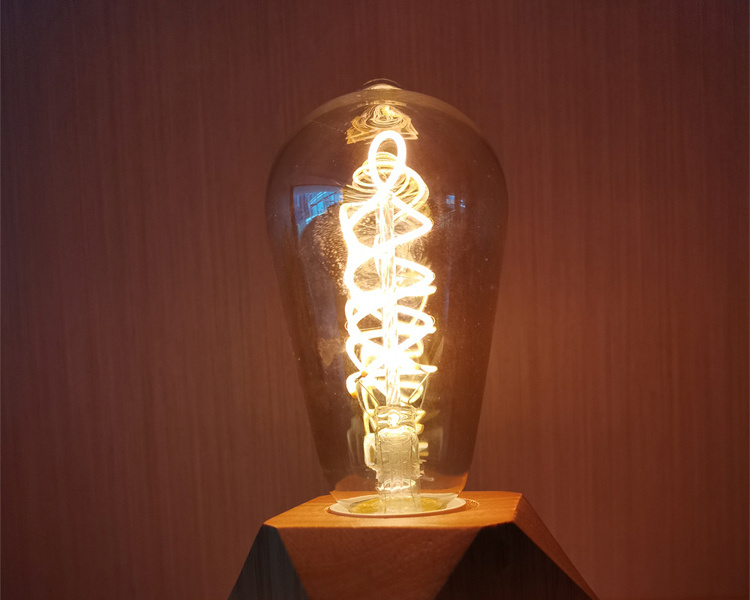 ST64 A60 A19 G80 G95 G125 T185 T225 T300 T45 C35 T125 China High Quality T Shape Light Globe Candle Soft Filament Bulb