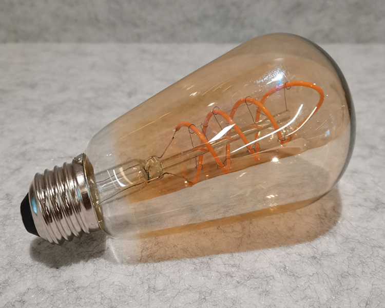 ST64 A60 A19 G80 G95 G125 T185 T225 T300 T45 C35 T125 China High Quality T Shape Light Globe Candle Soft Filament Bulb