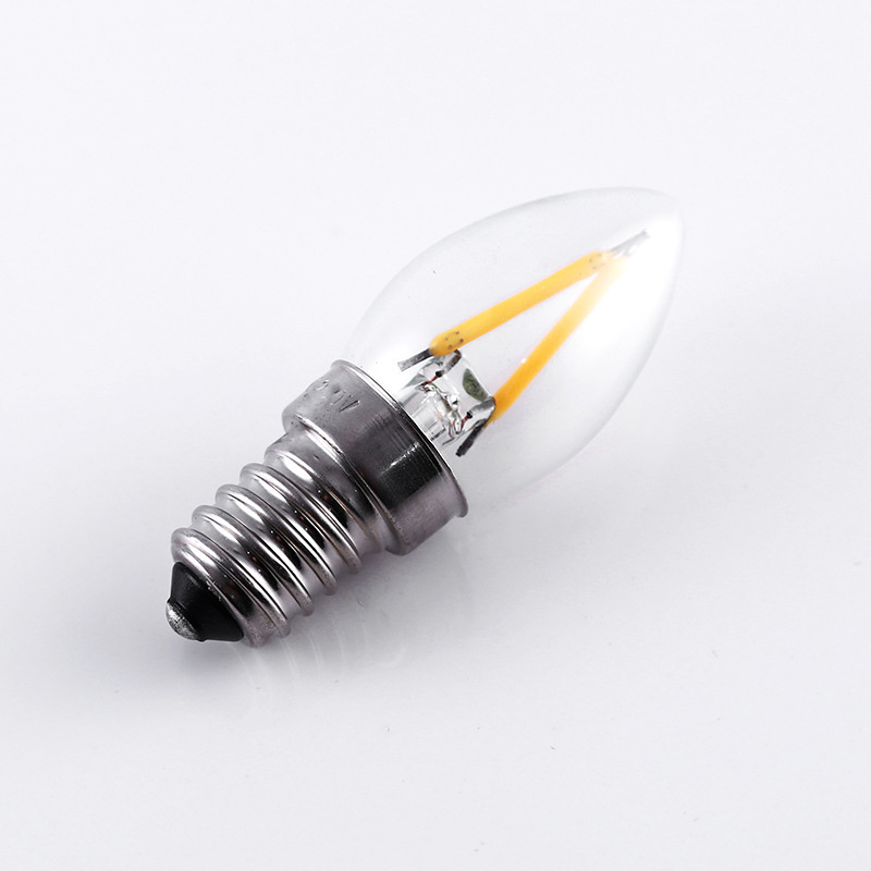 Wholesale Price Electrical Led Filament Mini Size C7 C9 Lamp Non Dimmable Candle Light Bulb for Chandelier