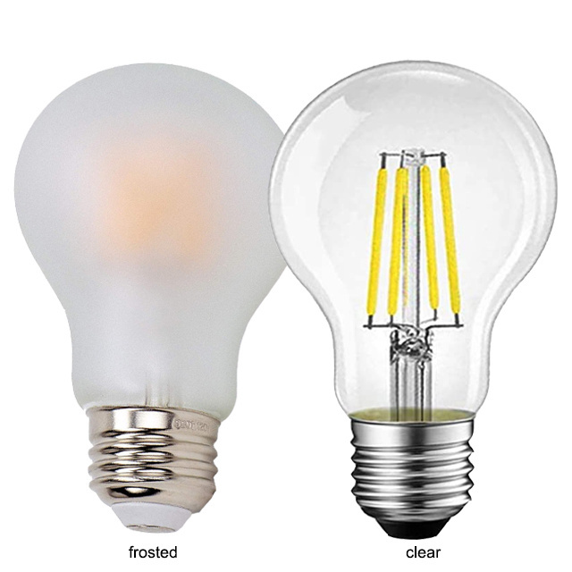 New Color Temperature Adjustable A60 ST64 Smart Bulb WIFI Tuya 8W LED Light Bulb E27 Smart Filament Bulb With Timing Function