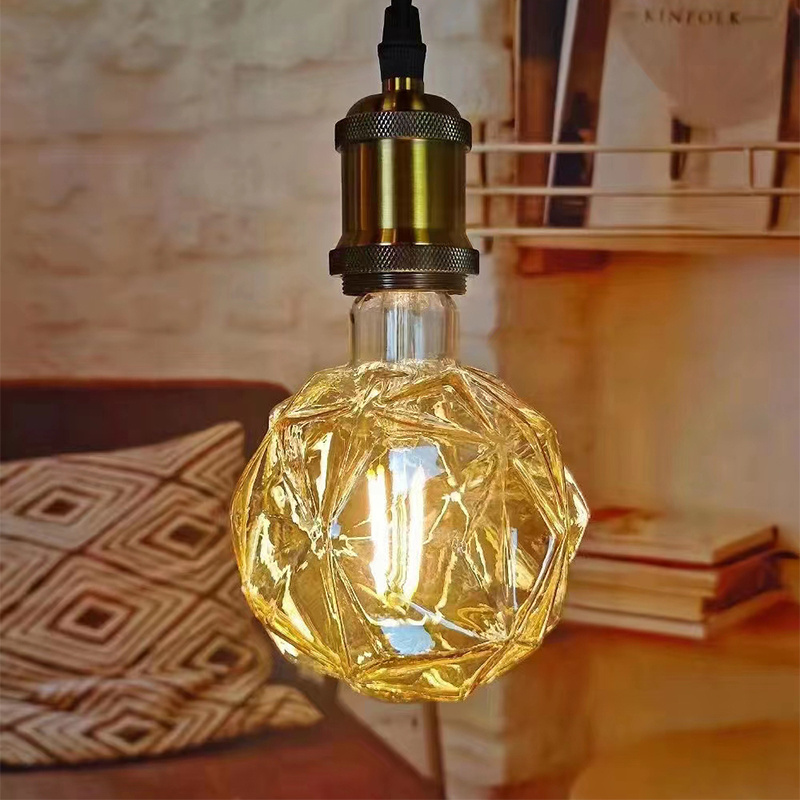 OEM ODM Love Dream Home Happy Word Lamp Decoration Led Filament Bulb Customized 220v 4w Dimmable Bulb