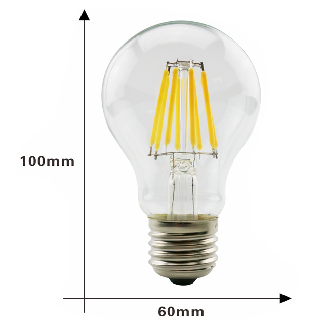 China Factory  OEM Wholesale Price Light Bulb Low Voltage DC 3V 5V 12V 24V Non Dimmable Led Filament Bulb