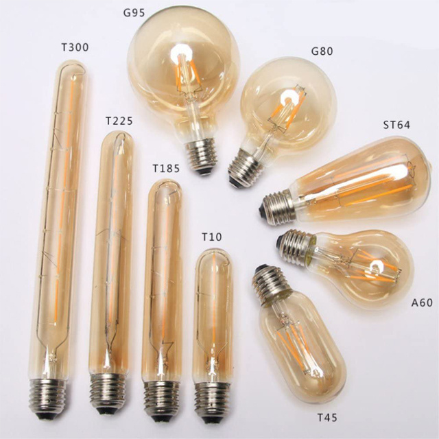 Modern Led Bulb E27 120 Lumen Per Watt 4W Dimmable Led Filament Bulb Light