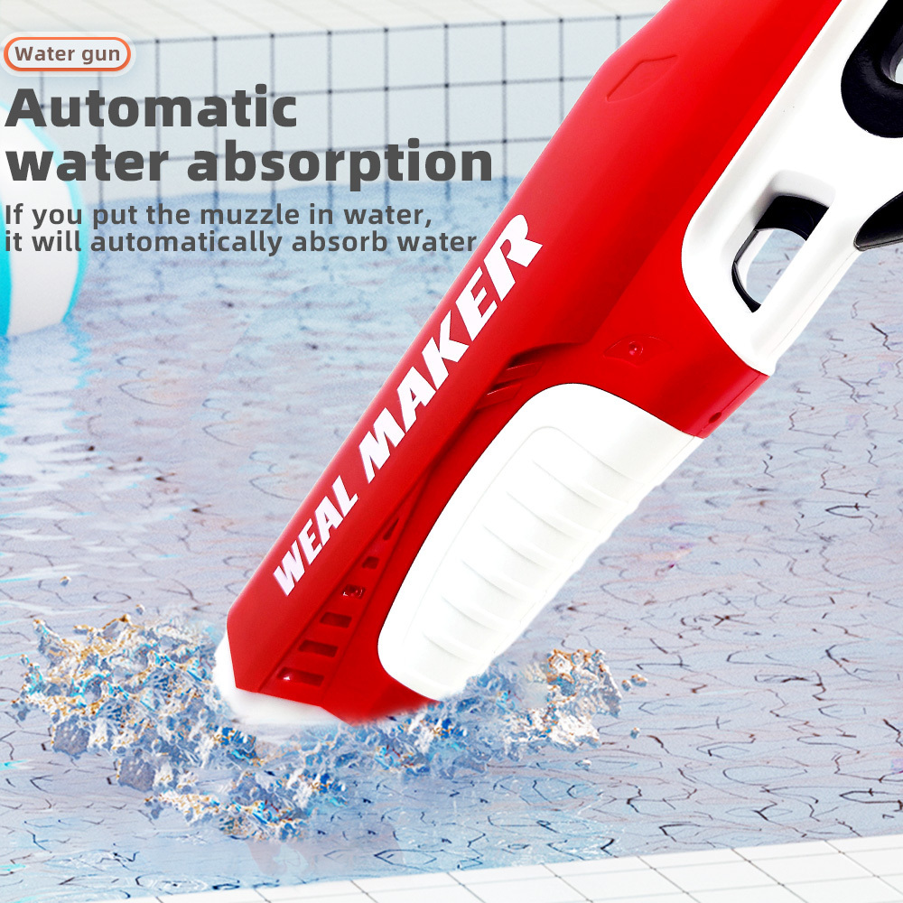 Huiye Electric Water Gun Gifts Absorption Water Pool Gaming Gun Toys Cool Shooting Spray Garden Water Gun Toys For Adults Kids