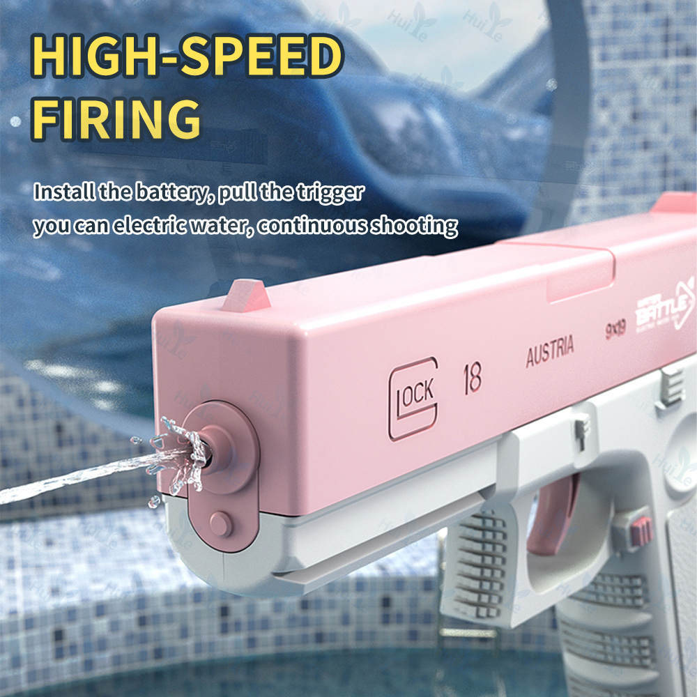 Huiye G18 Electric Water Gun Toys Children's Summer Pool Toy Water Guns Outdoor Fully Automatic Continuous Shoot Water Gun Toys