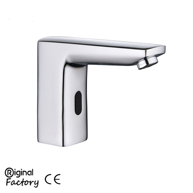 CE Automatic Infrared Sensor Touchless Wash Basin Water Tap Bathroom Smart Sensor Water Saver Faucet Mixer