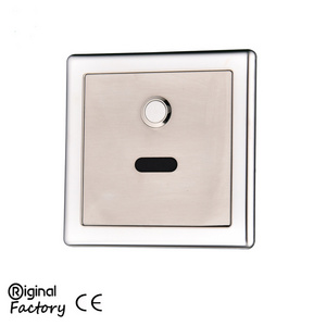 CE Modern Design Auto Brass manual  Button Infrared Dual used Toilet Urinal Flush Master Valve