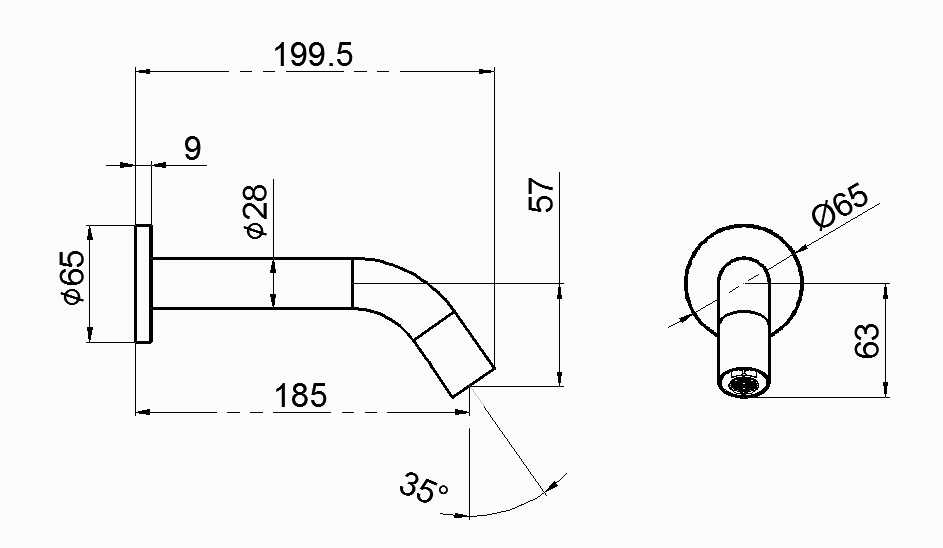 Wall Mount Automatic faucets HPB-59 Brass Five-star Hotel  Non-Contact Sensor Water Tap With Good Quality HY-277 D/AD