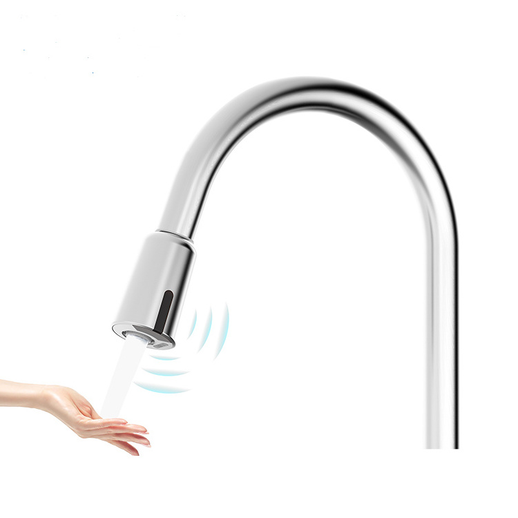 Touchless Water Saving Faucet Nozzle Aerator Torneira  Rechargeable Automatic Sensor Faucet HY-297D