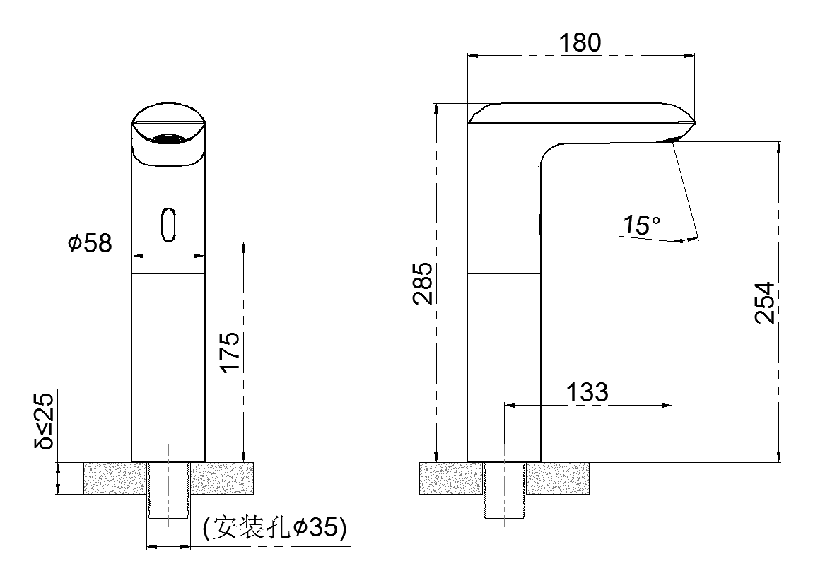 Touchless Water Tap Sensor Torneira Automatic Do Faucet Brass Modern Contemporary Basin Polished Electric Kitchen Faucet 2 Years