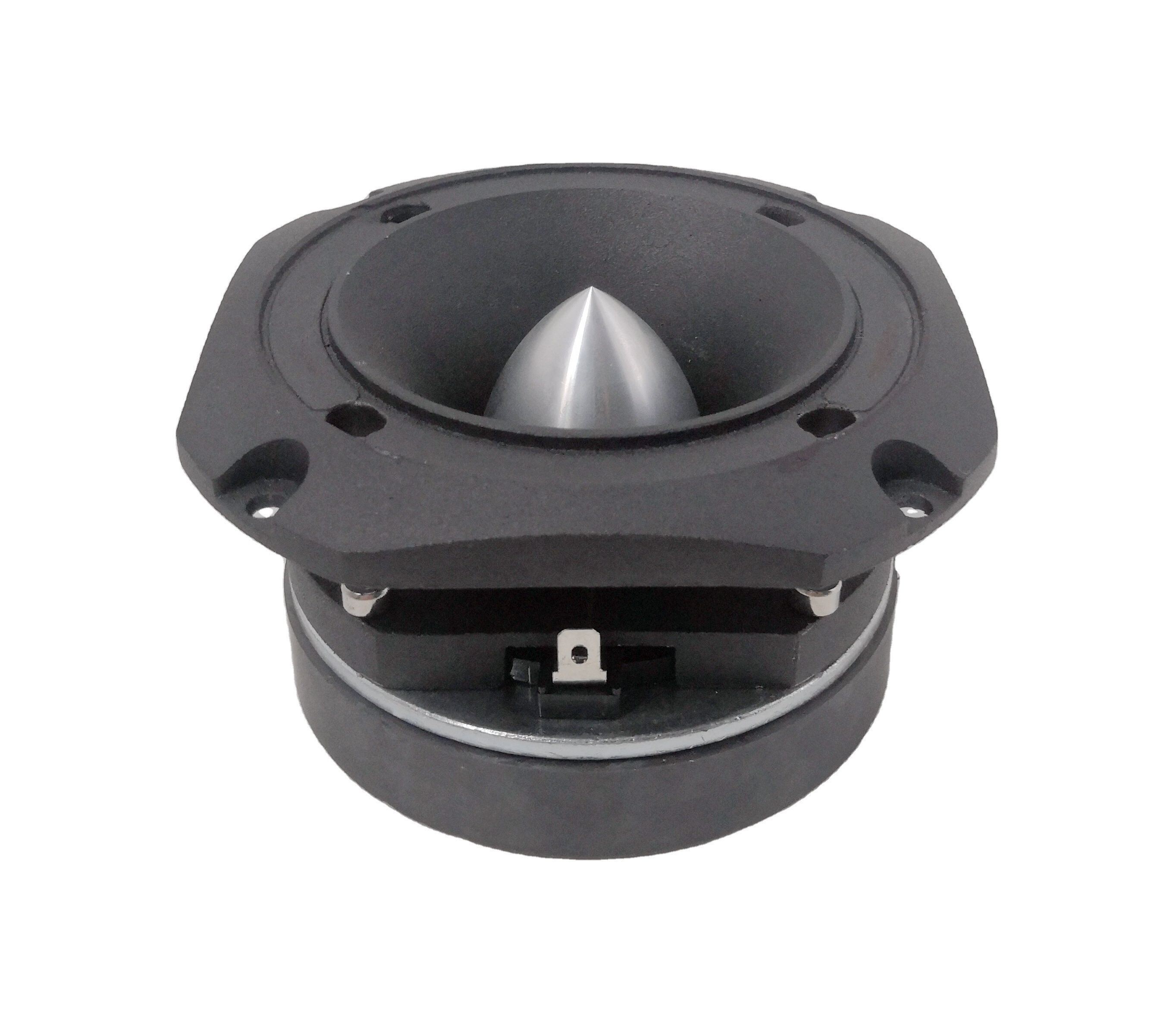 Professional 1.5 Inch Bullet Tweeter Speaker Super Titanium Aluminum Tweeter for Car Audio 50W Output Power Ferrite Magnet