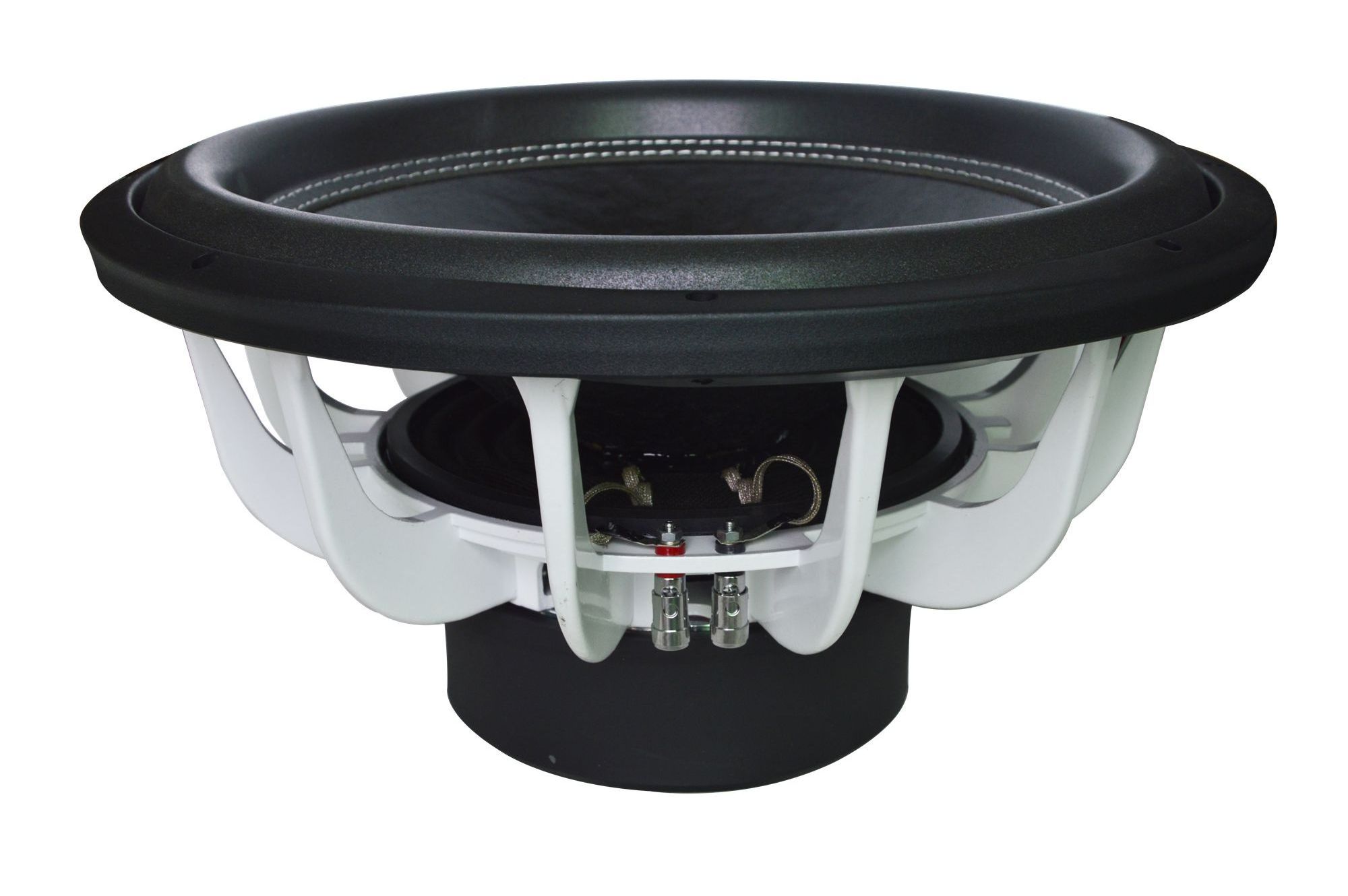 15-Inch Subwoofer With Dual Coil 12V 2500WRMS Subwoofer Foam Surround Aluminum  For Subwoofer Car Audio