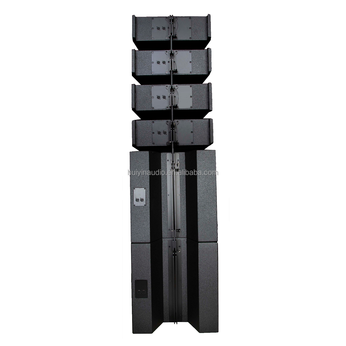 LA208 LA18S 8+4 Movable Line Array Speakers Dual 8 Inch 2 Way Speaker 18 Inch Subwoofer Line Array For Performance 4000 Audience