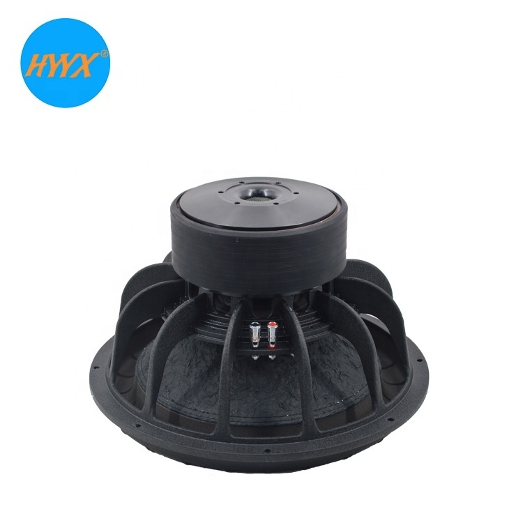 15 Inch Car Audio Subwoofer Speaker Dual Coil 2000WRMS 12V Paper Cone Foam Surround Aluminium Frame 3 Inch Size