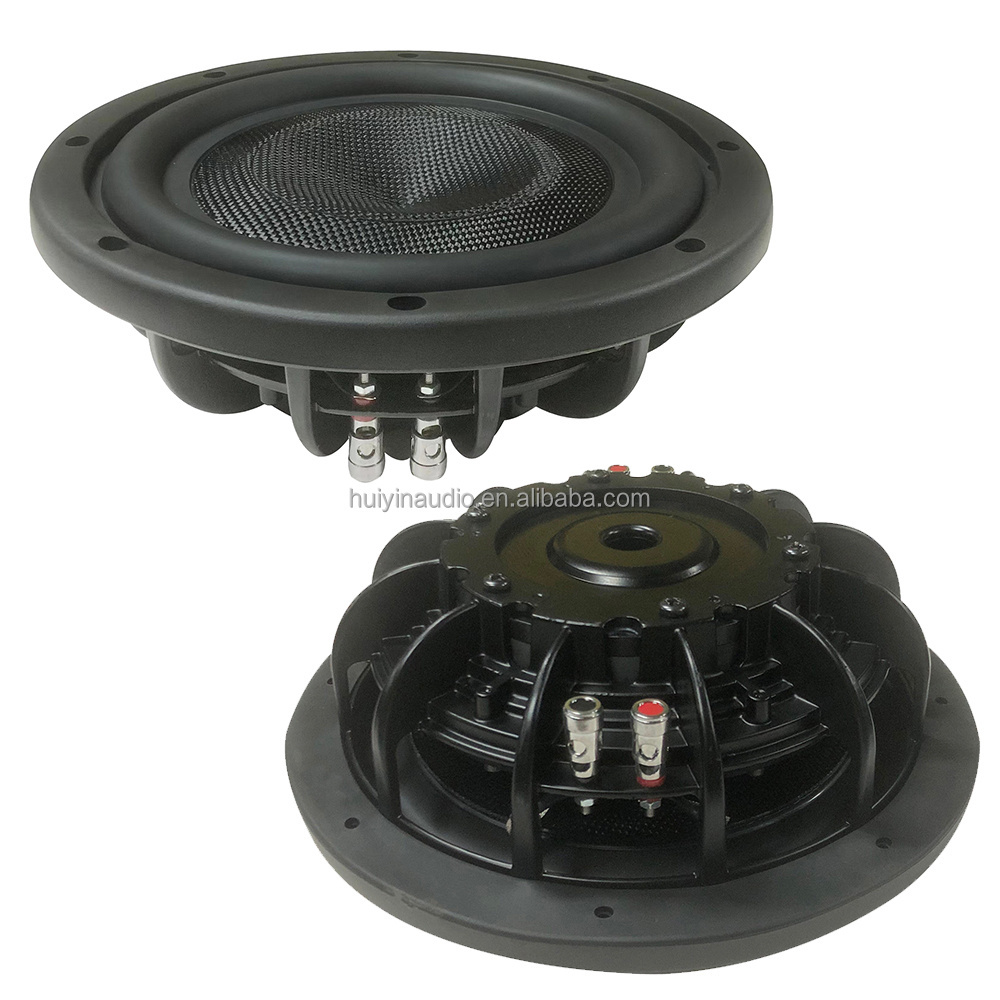 1250-069 Super Slim 12 inch car subs 400w rms dual 2 4 ohm subwoofers for car audio sound system