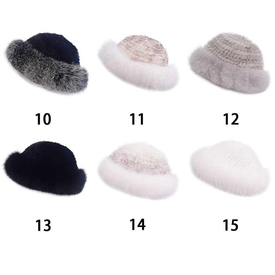 High quality Women hats Mink Fur  Hats