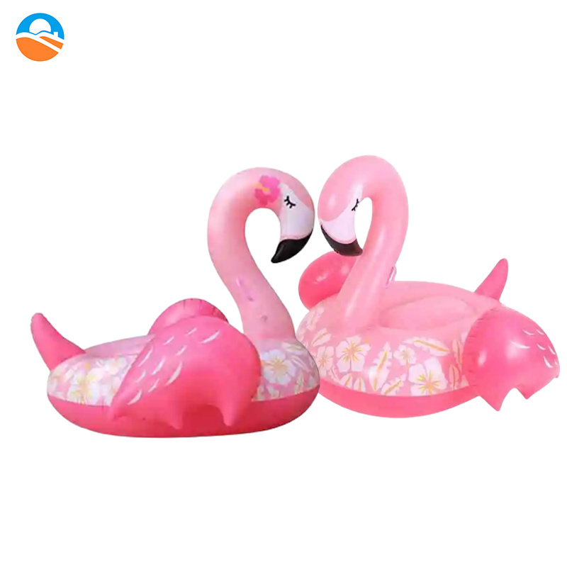 Beach Outdoor Party Supplies Pink Flamingo Inflatable Chair Pool Float Tube Lake Pool Floats Beach Floats Inflatable Pool Toys