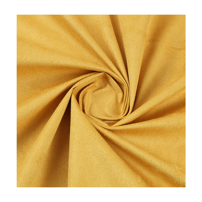 High Quality Curtain Fabric Faux Suede Fabric Sofa Raw Material Suede 100% polyester roll fabric