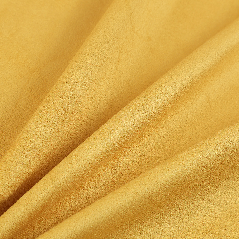 High Quality Curtain Fabric Faux Suede Fabric Sofa Raw Material Suede 100% polyester roll fabric