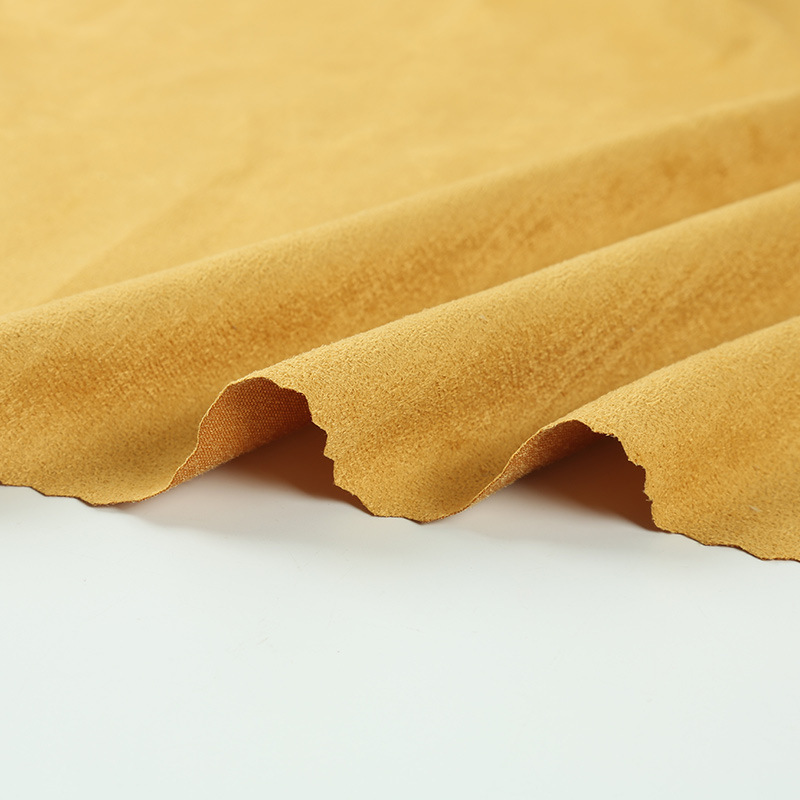 High Quality Curtain Fabric Faux Suede Fabric Sofa Raw Material Suede 100% polyester roll fabric