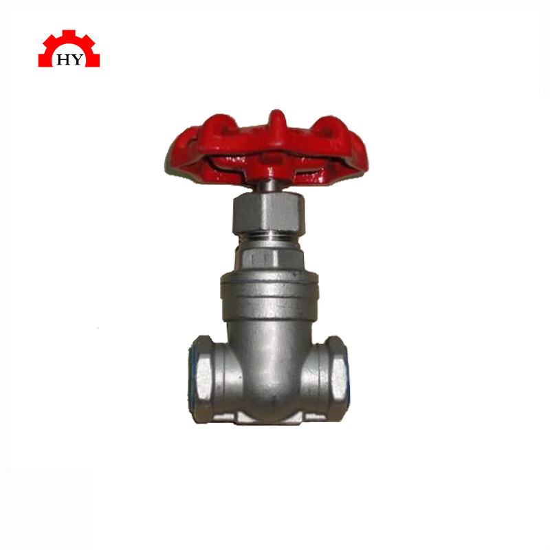 DIN Stainless Steel 304 8 Inch Pn16 Valve Sliding Cover Flange Gate Valve