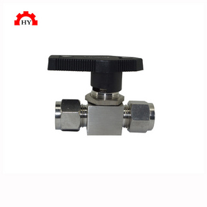 Made in China Orbit stainless steel 304 316 self closing micro ball valve