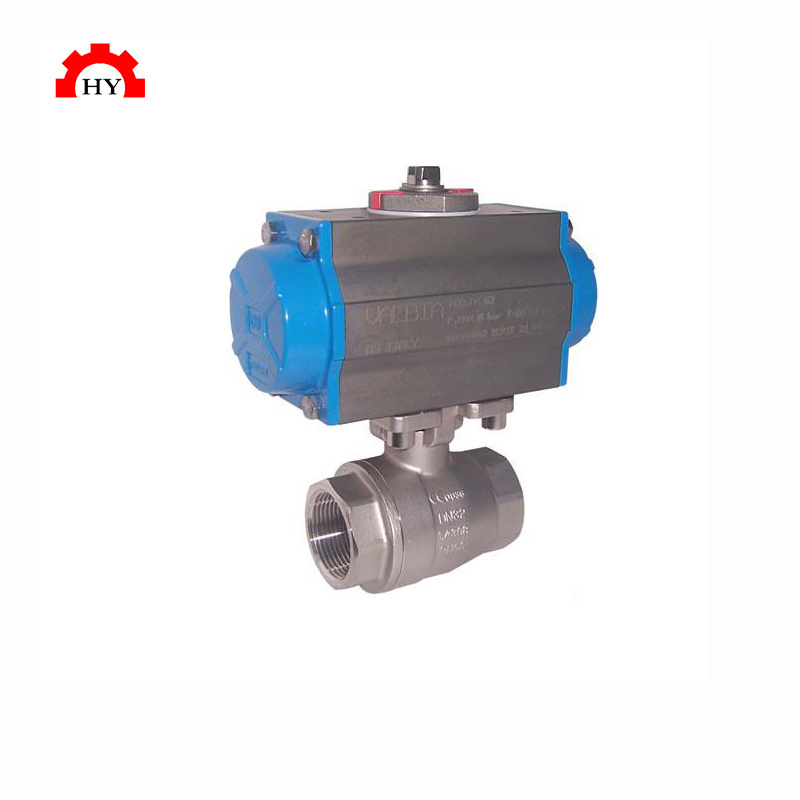 Stainless Steel 316 Two Piece NPT Ball Float Valve for Water Pipe