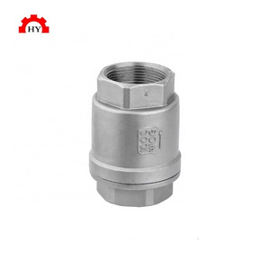 Factory price stainless steel 304 316 lift type non-return check valve