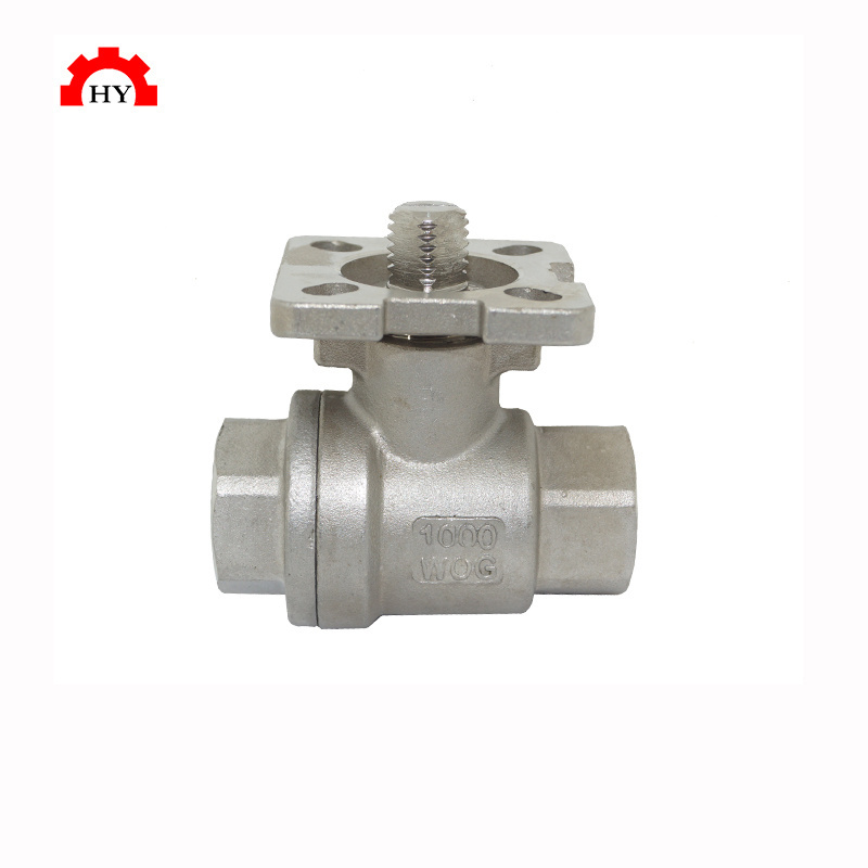 Stainless Steel 316 Two Piece NPT Ball Float Valve for Water Pipe