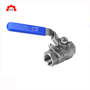 Stainless Steel 316 Two Piece NPT Ball Float Valve for Water Pipe