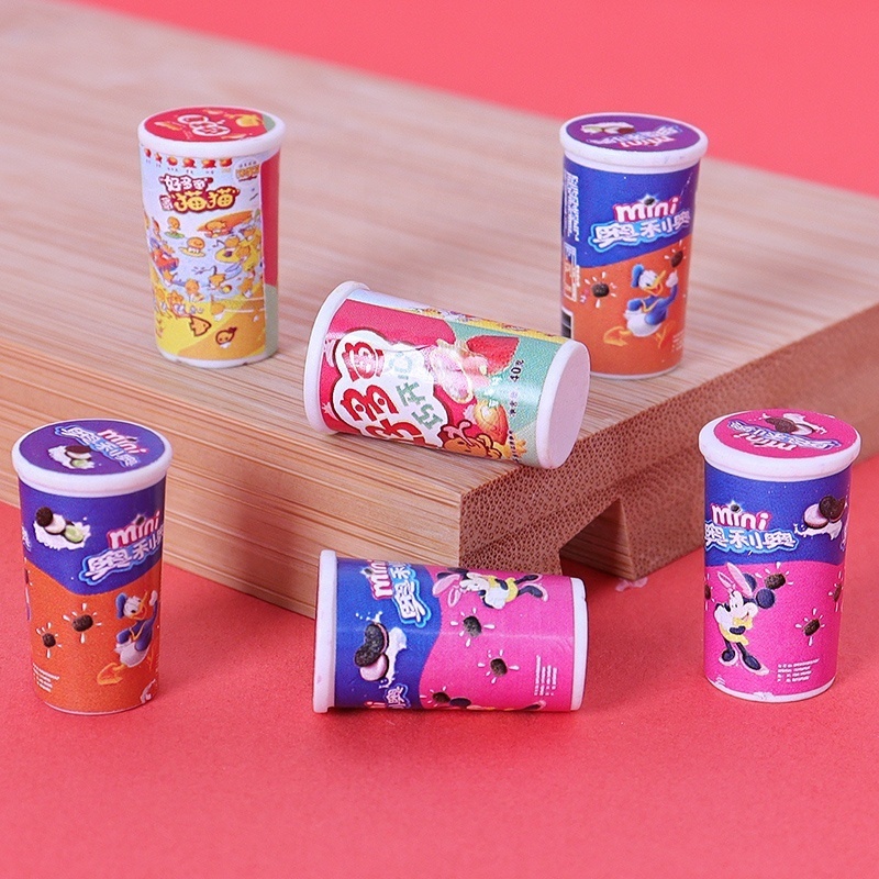 Simulate miniature resin creative handmade DIY food toy Oreo bucket hairpin cream glue phone case decoration