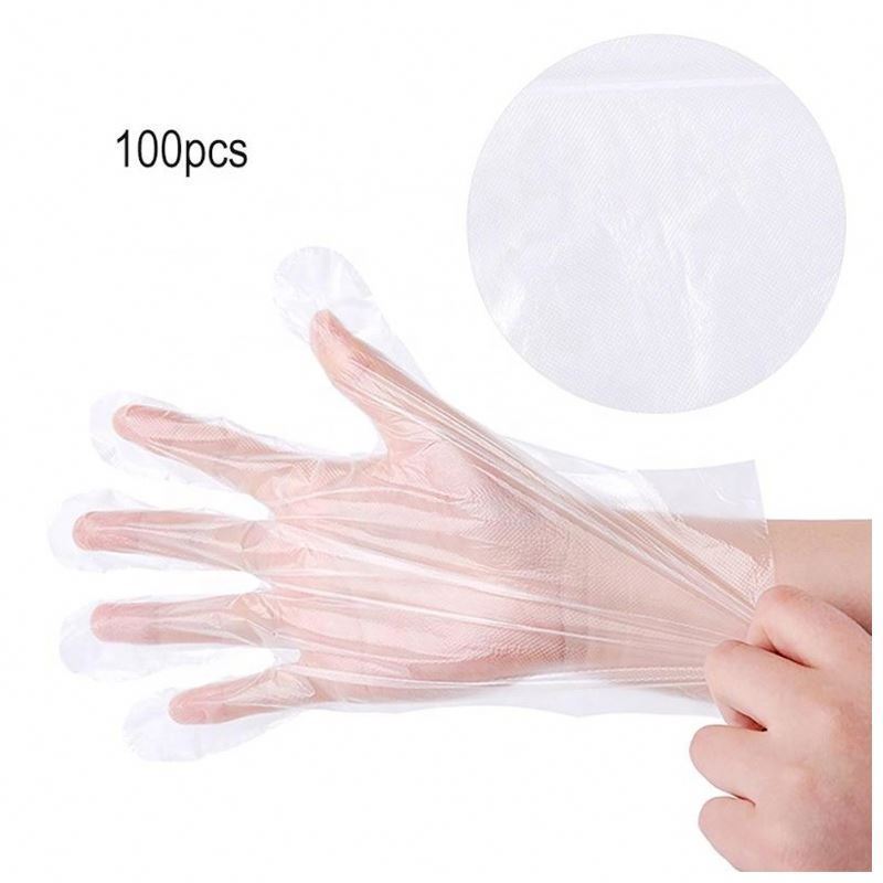 Household Disposable Work Gloves /one-time TPE Glove/factory Direct TPE Cpe Plastic Disposable Gloves Safety Gloves EN388 CN;ZHE