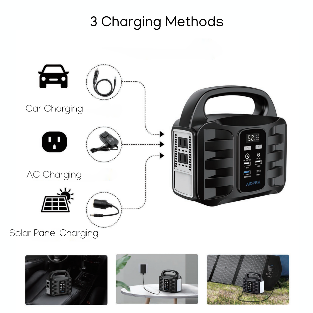 Manufacturer OEM Residential and Outdoor Solar Generators for Home Use Solar Indoor Generator Portable Power Station