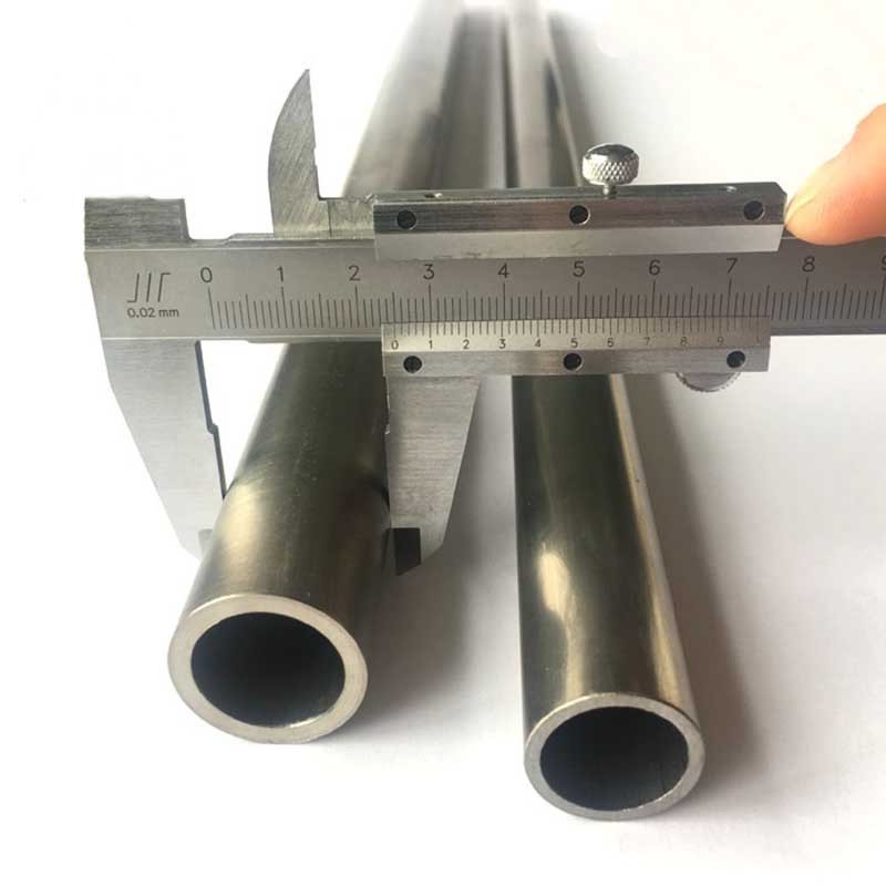 ASME SB338 GR.2 seamless titanium alloy tubes for condensers and heat exchangers