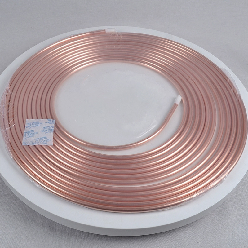 copper pipe insulated  flexible copper pipe  ac copper pipe for air conditioner 1/2 5/8 3/4 7/8