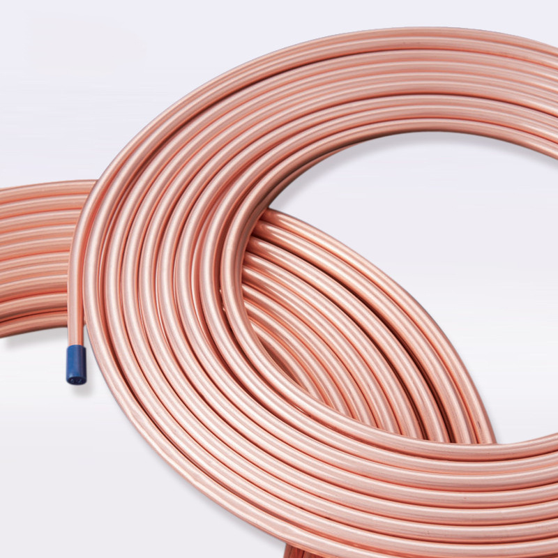 copper pipe insulated  flexible copper pipe  ac copper pipe for air conditioner 1/2 5/8 3/4 7/8